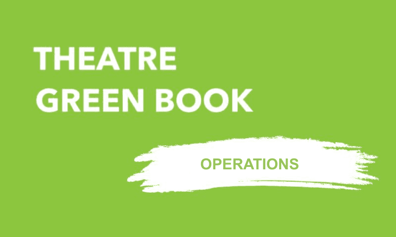 The Theatre Green Book Webinarserie over duurzame bedrijfsvoering